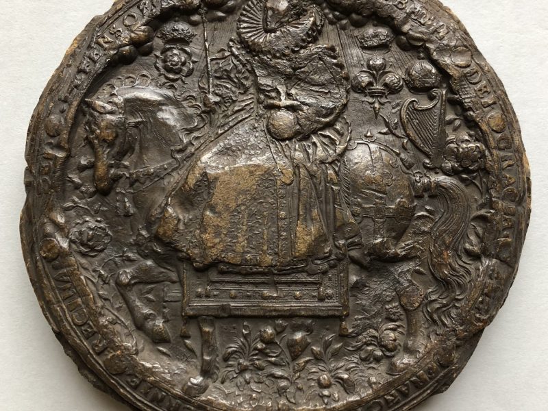 Image of Elizabeth I, second great seal & casts