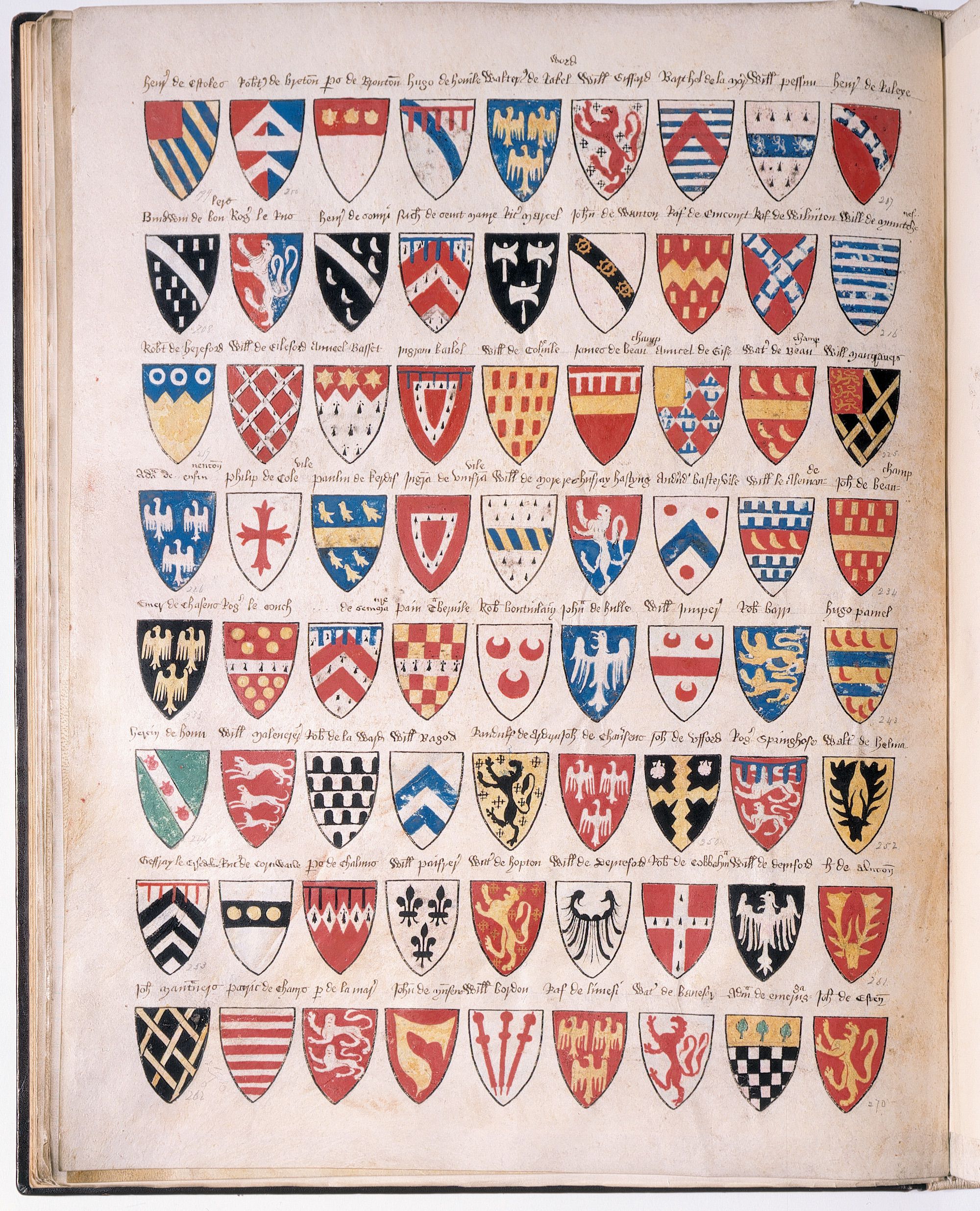 Hatton-Dugdale Book of Arms - Society of Antiquaries of London